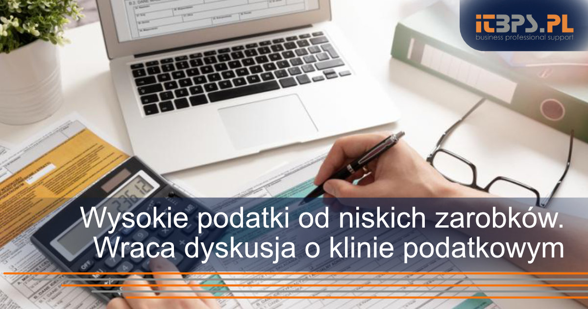 Wysokie podatki od niskich zarobków. Wraca dyskusja o klinie podatkowym