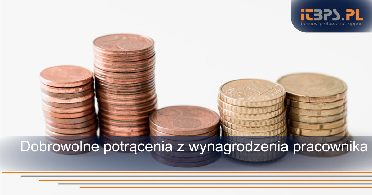 Dobrowolne potrącenia z wynagrodzenia pracownika