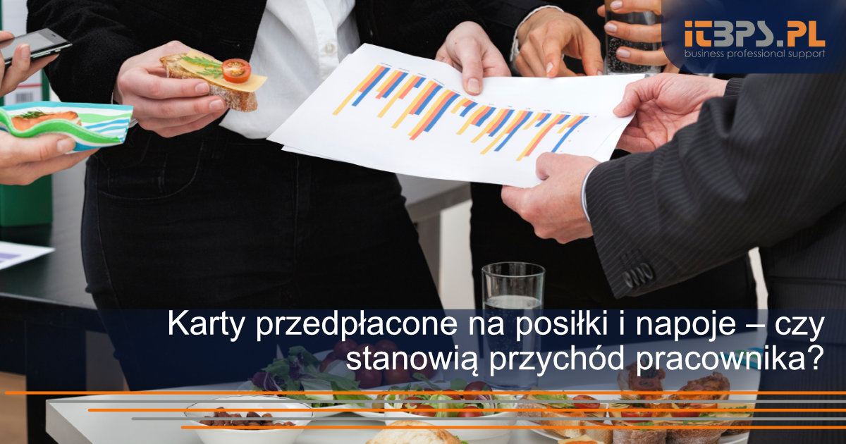 Karty przedpłacone na posiłki i napoje – czy stanowią przychód pracownika?