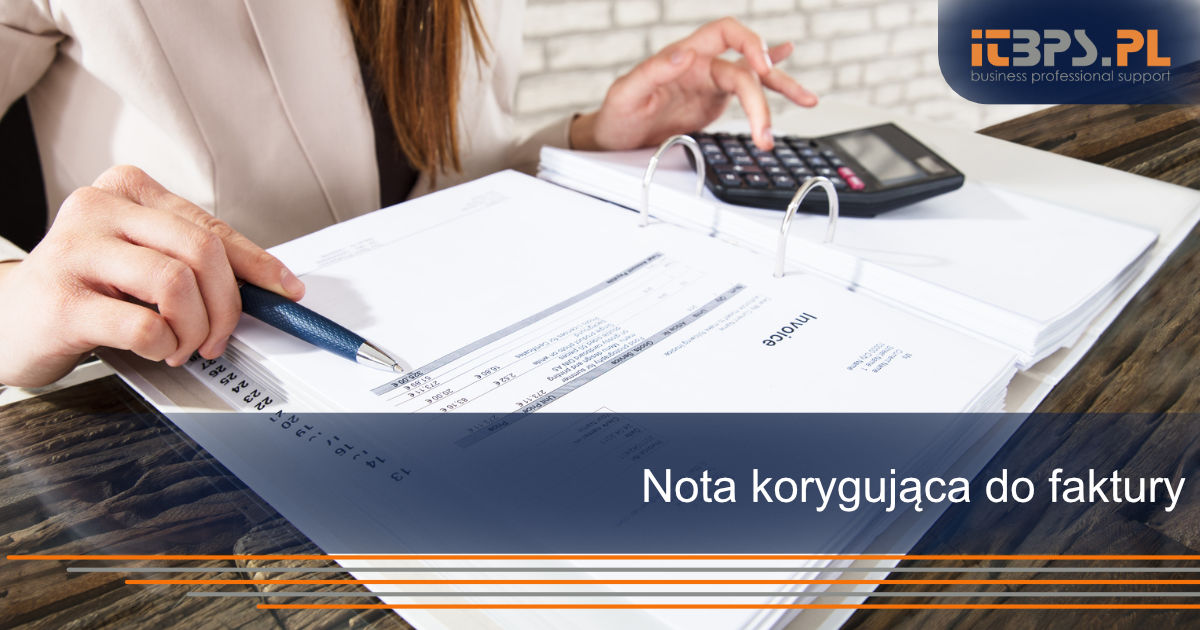 Nota korygująca do faktury