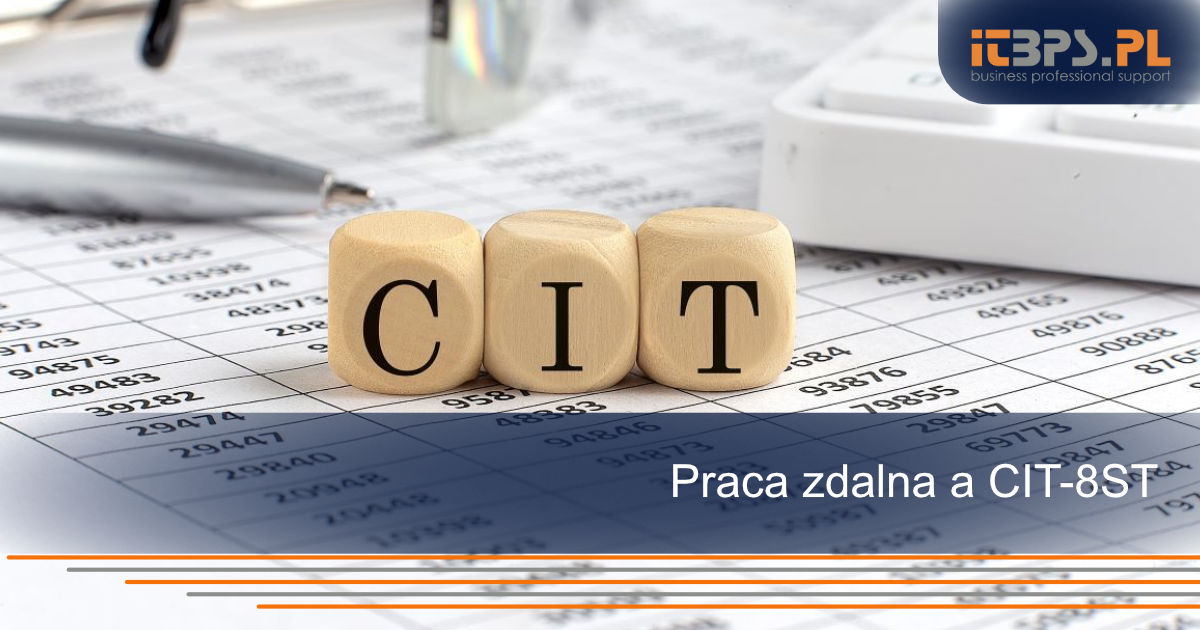 Praca zdalna a CIT-8ST
