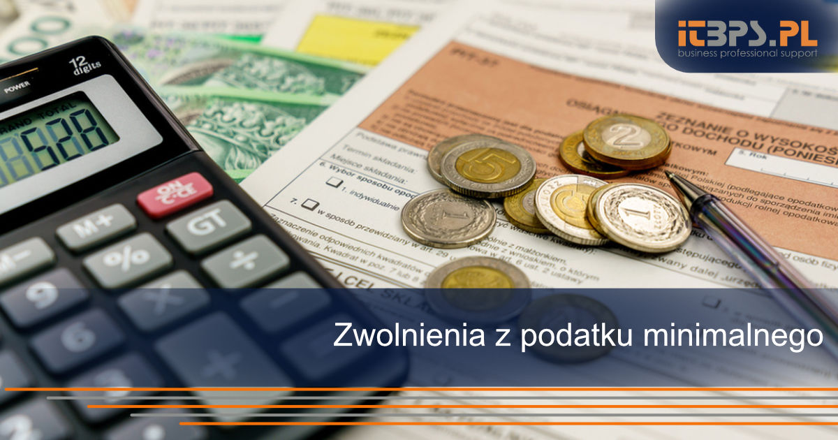 Zwolnienia z podatku minimalnego